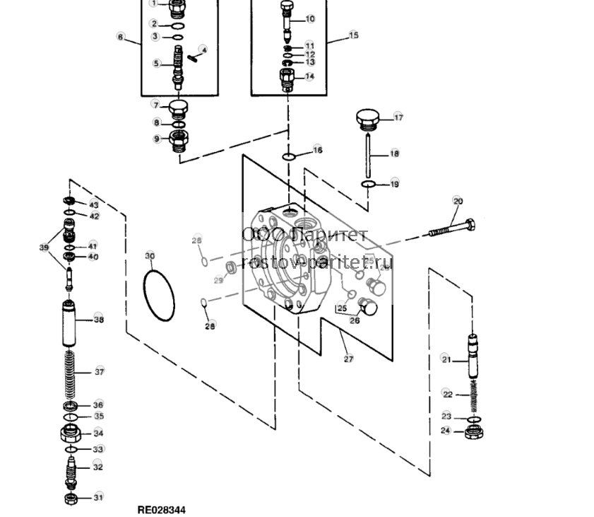 Hydraulic Pump Stroke Control Valve 